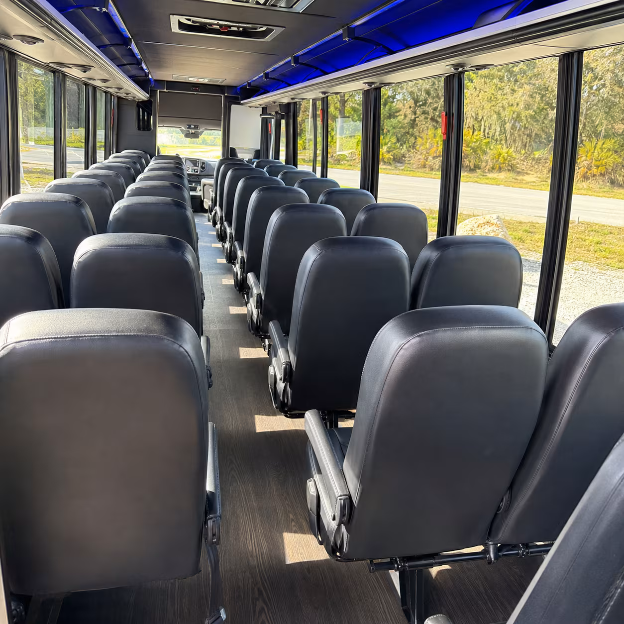 azusa government military transportation onboard seating