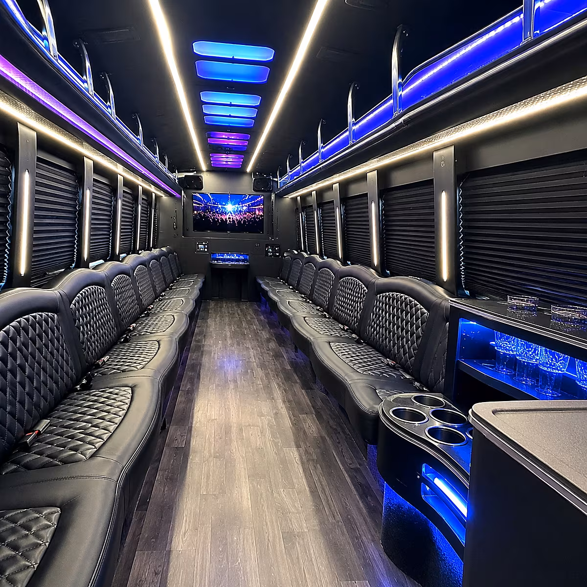 azusa party bus rentals inside