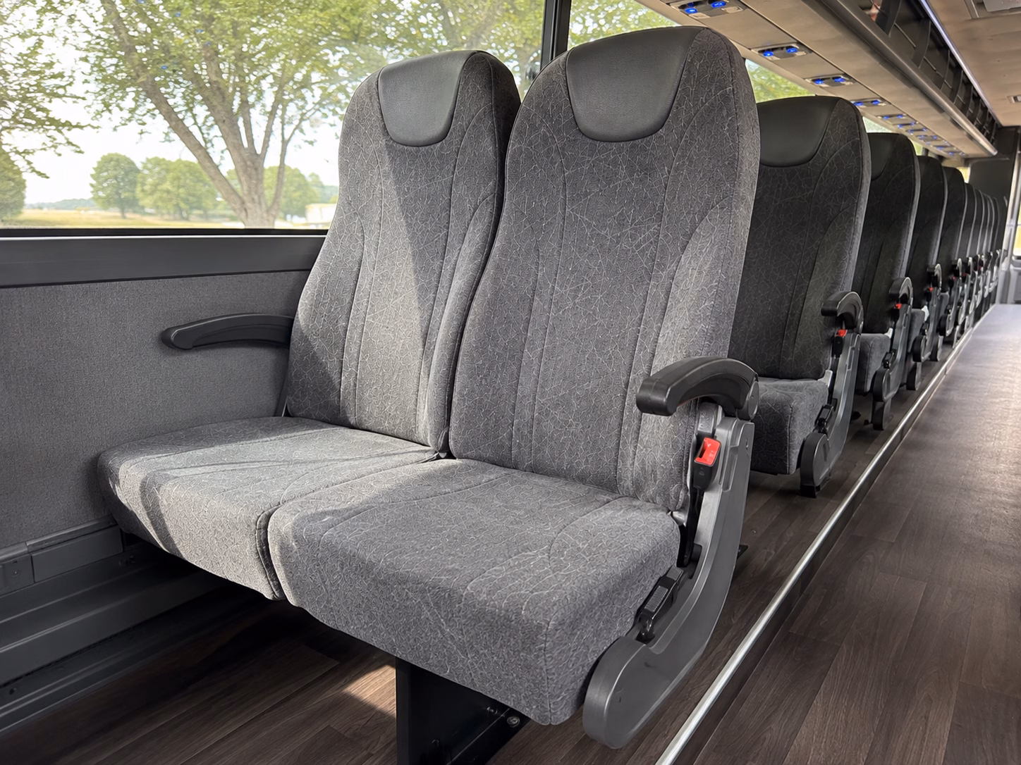 azusa wedding transportation onboard seating