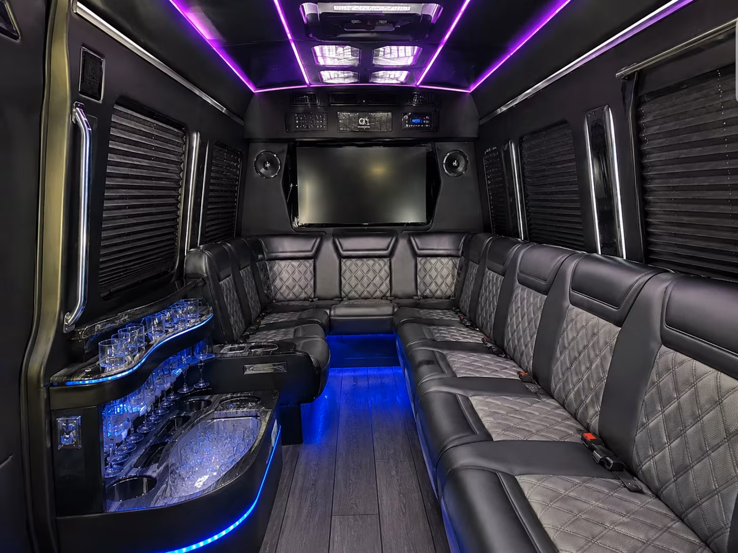 skip the saturday night traffic on the 210 and ride together in style
