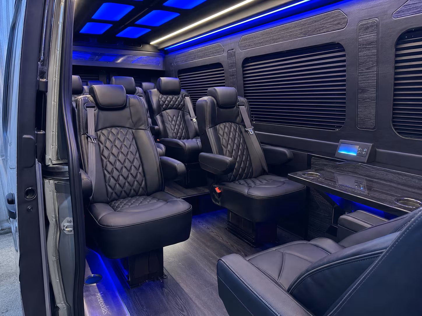 sprinter van transportation for groups and events across azusa