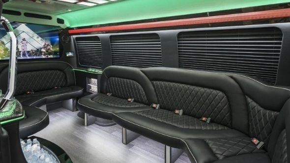 azusa sprinter limo rental interior